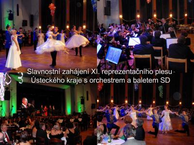 slavnostní zahájení XI. reprezentační ples ÚSTECKÉHO KRAJE