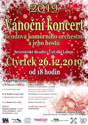 Vánoční koncert Bendova komorního orchestru