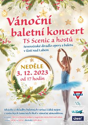 Vánoční baletní koncert TS Scenic a hostů