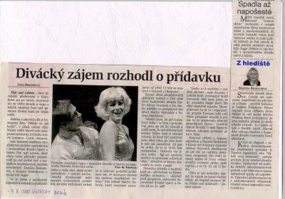 lnek Jitky Bernkov, steck denk 9.10.2006: Divck zjem rozhodl o pdavku