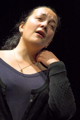 Valeria Vaygant (soprán) - při zkoušcena koncert 18.9.2007